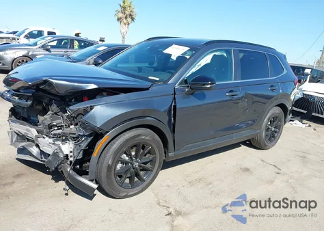 2025 Honda Cr-V Hybrid Sport-L из США, поврежденный, VIN 7FARS5H87SE028153